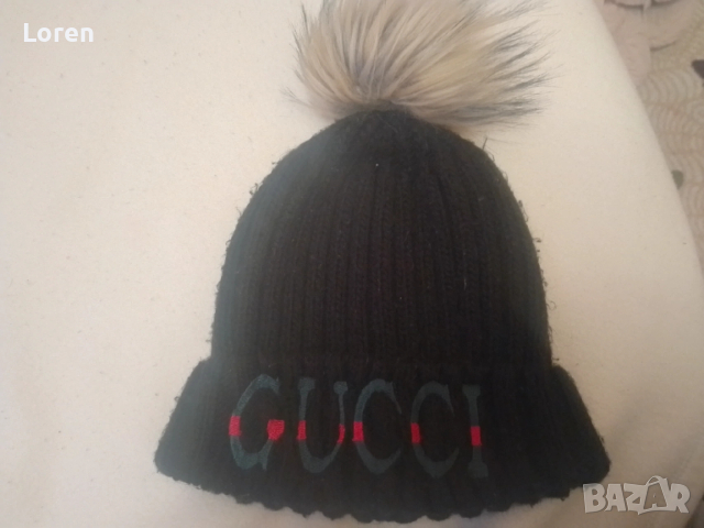 *Gucci*Зимна шапка , снимка 3 - Шапки - 53075737