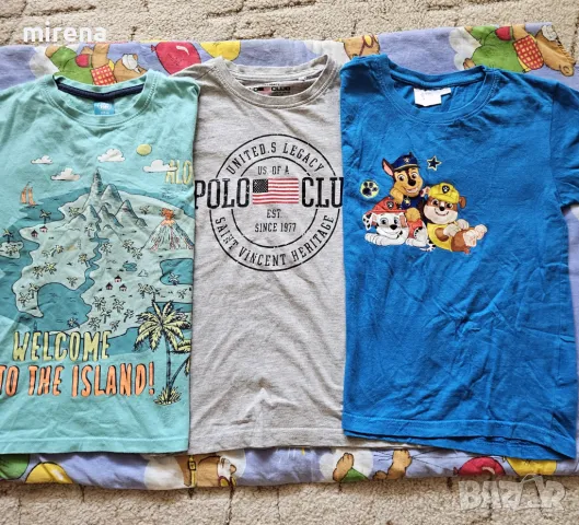 Летни блузки лот, снимка 3 - Детски тениски и потници - 47462094
