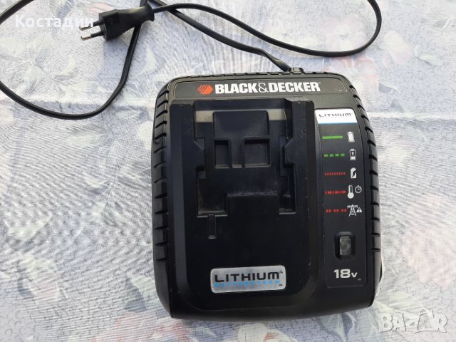 Зарядно за литиево йонни батерии  Black decker , снимка 2 - Други инструменти - 42759520