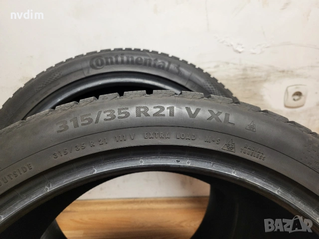315/35/21 Continental / зимни гуми, снимка 8 - Гуми и джанти - 54070569
