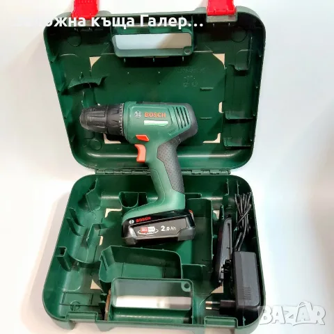 Акумулаторен винтоверт Bosch EasyDrill 18V-38 с батерия, зарядно и куфар