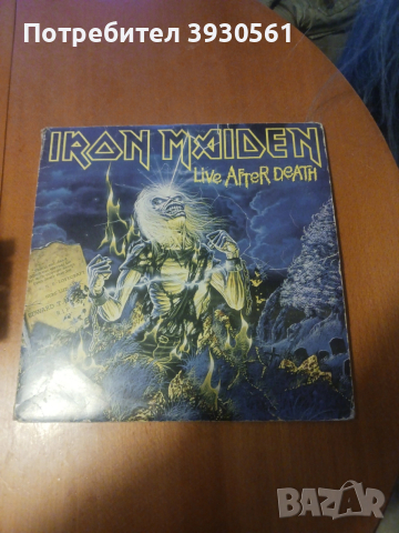 Лот плочи тениска и оригинални дискове на iron maiden, снимка 6 - CD дискове - 53963855