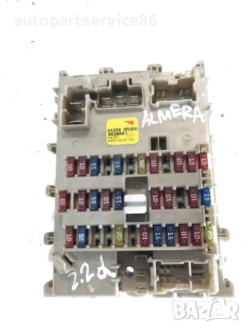 Кутия с предпазители (фюзбокс) за Nissan Almera N16 2.2 DCI (2003) 24350-BM300