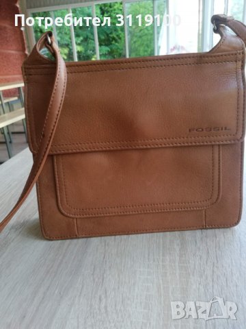 Уникална чантичка на Fosil - естествена кожа, снимка 3 - Чанти - 36916869