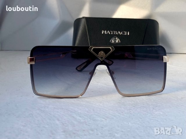Maybach 2023 мъжки слънчеви очила маска 3 цвята, снимка 7 - Слънчеви и диоптрични очила - 40580664