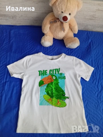 Тениска с къс ръкав, снимка 3 - Детски тениски и потници - 51082217