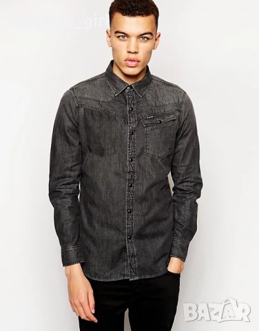 g-star tailor vintage shirt - страхотна дънкена риза