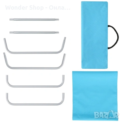 Градински сгъваем туристически стол – преносим плажен стол с чанта, снимка 3 - Градински мебели, декорация  - 53105837