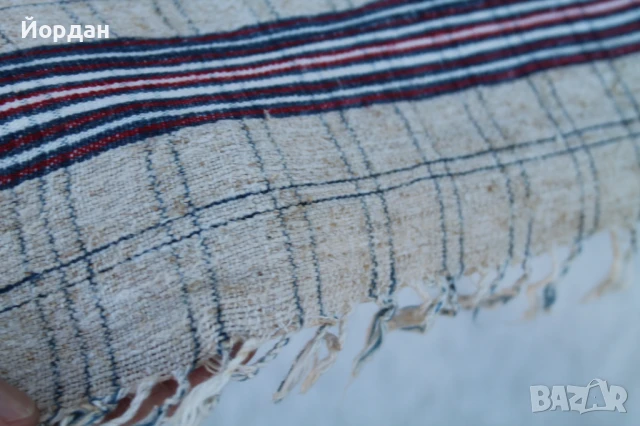 Ленен месал за хляб, снимка 2 - Антикварни и старинни предмети - 50576897