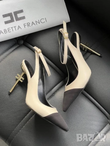 обувки на ток elisabetta franchi, снимка 2 - Дамски обувки на ток - 50669135