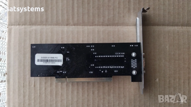 Видео карта InnoVision SiS305 16MB SDR 64bit PCI, снимка 10 - Видеокарти - 51952127