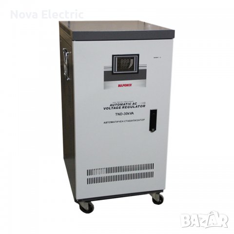 Автоматичен Стабилизатор На Ток 30KW BULPOWER С LED ДИСПЛЕЙ