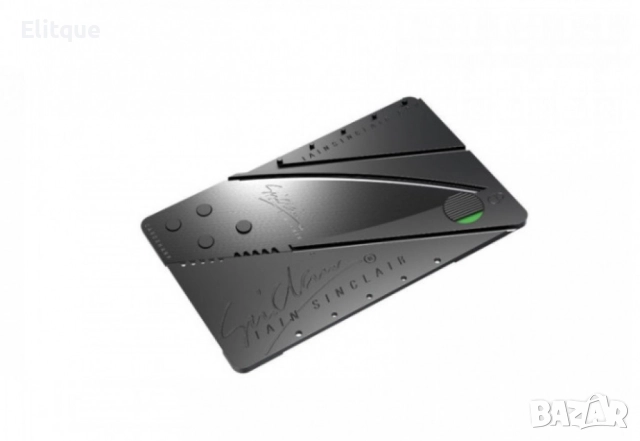 Сгъваем нож с формата на визитка TV484, снимка 2 - Други - 52888458