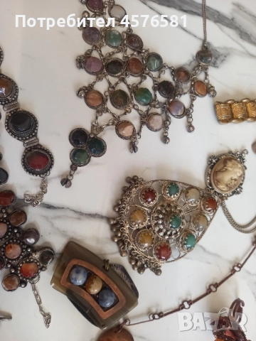 масивни стари накити подходящи за народни носии, снимка 1