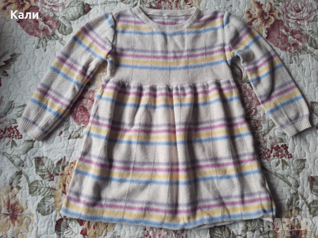 Детска плетена рокля на George 