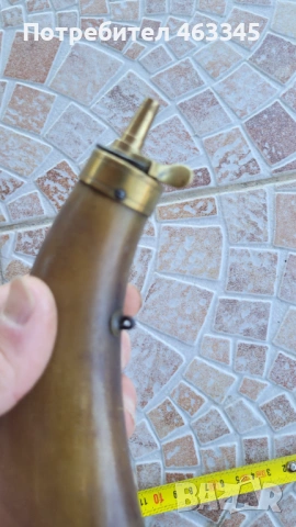 Барутница, пушка, пищов, пистолет, снимка 8 - Антикварни и старинни предмети - 54312374