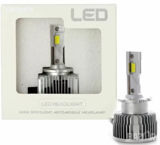 Лед крушки - Led система D2S D2R за фабричен ксенон - 50W - Canbus 6000K