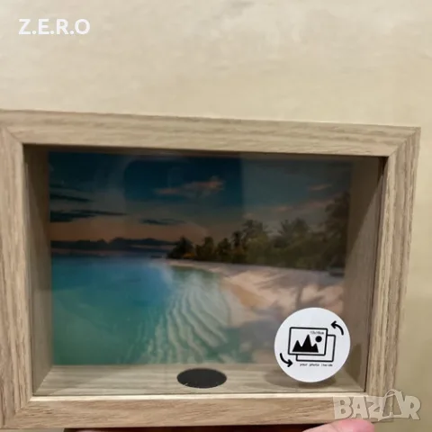 Дървена касичка с фоторамка нова, shadow box, снимка 2 - Декорация за дома - 56119436