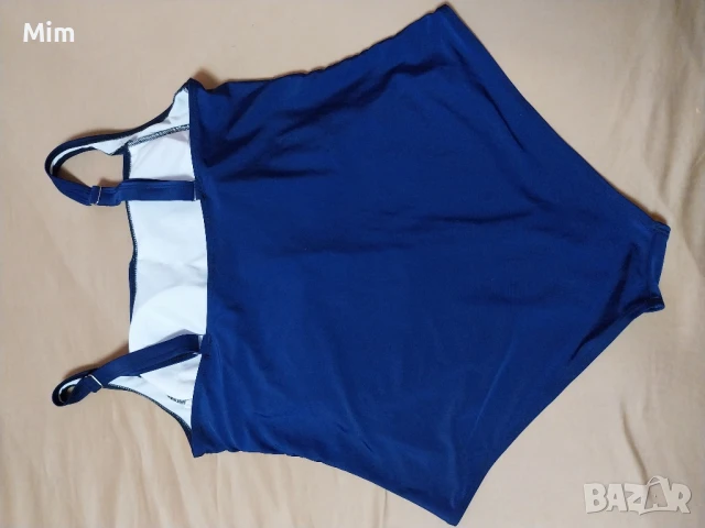 XL/2XL Тъмно син цял бански , снимка 4 - Бански костюми - 50735134