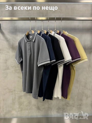 Christian Dior Мъжка Тениска С Яка👕Мъжка Блуза С Къс Ръкав Код Mens P.234, снимка 2 - Тениски - 53922288