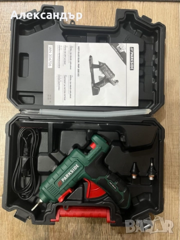 Пистолет за горещо лепило Parkside, снимка 3 - Други инструменти - 52043225