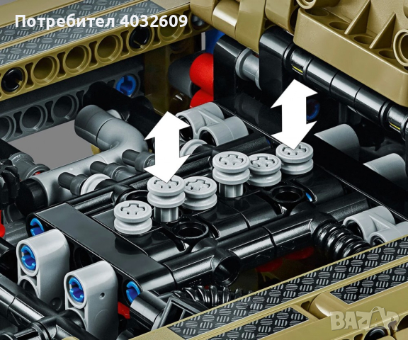 LEGO Technic Land Rover Defender 2573 части/елемента, снимка 5 - Конструктори - 44796348
