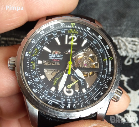Orient Automatic "rally" cft00004b часовник , снимка 2 - Мъжки - 54068198