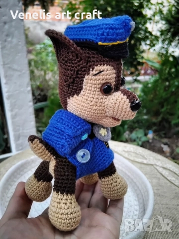 Чейс плетена играчка Пес Патрул / PAW Patrol , снимка 2 - Колекции - 51483926