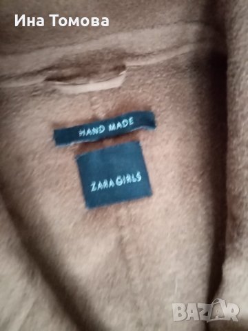 Палто zara, снимка 3 - Детски якета и елеци - 39084356