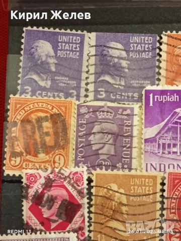 Стари пощенски марки от цял свят смесени СВЕТОВНИ ЛИДЕРИ за КОЛЕКЦИЯ ДЕКОРАЦИЯ 51580, снимка 4 - Филателия - 53227285
