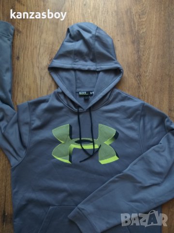 Under Armour Sweatshirts Fleece Hoodie - страхотно мъжко горнище , снимка 3 - Спортни дрехи, екипи - 38363743