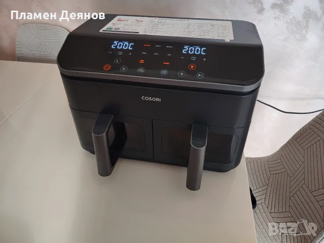 Cosori Dual Basket CAF-R901-AEU, 8,5л, 2 коша, черен