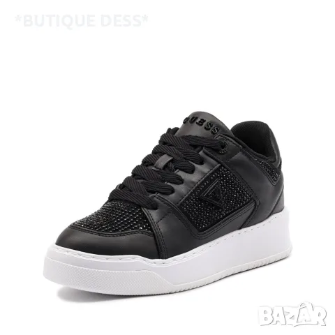 Оригиналнидамски кецове GUESS черни с камъни - 36 номер 