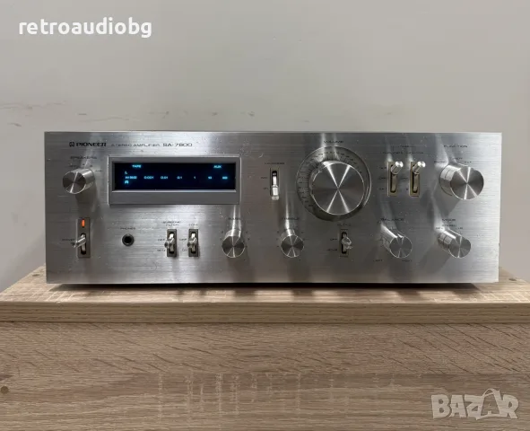 🔈ТОП ретро усилвател PIONEER SA-7800 - Синя серия - профилактиран🔈
