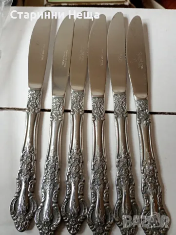 Ретро Винтидж стари немски прибори хранене старинни немски прибори нож ножове , снимка 4 - Антикварни и старинни предмети - 48343755