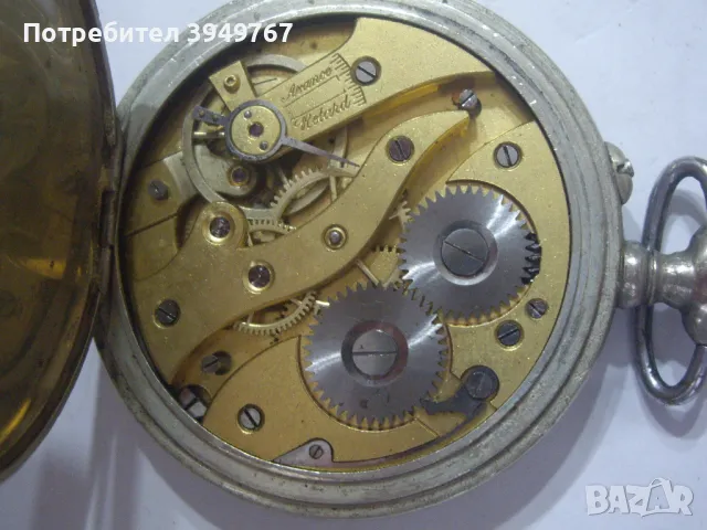 Стар джобен часовник, снимка 6 - Антикварни и старинни предмети - 49816001