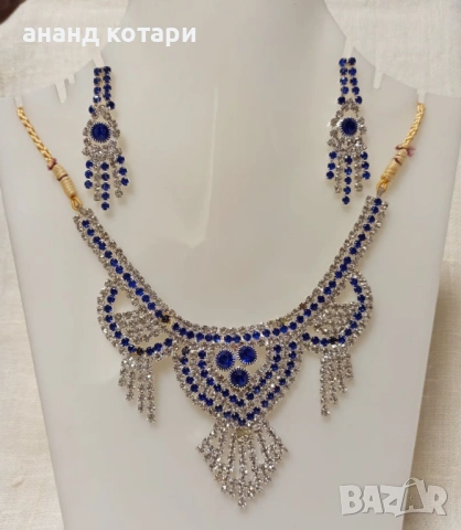 11 Комплект - обеци, колие - S11-24, снимка 3 - Бижутерийни комплекти - 39024517