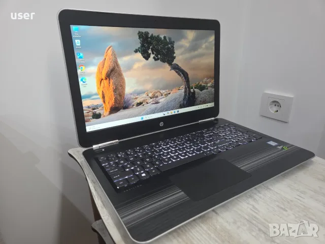 8GB RAM GTX 950M 2GB Core i5-6300HQ 15.6" FULL HD геймърски лаптоп HP Pavilion 15-bc006ng bc series