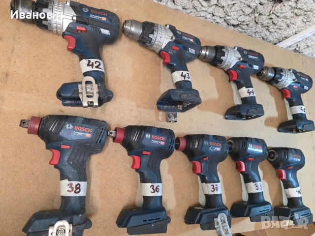 безчеткови винтоверти,  импакти,  перфоратори бош Bosch , снимка 9 - Винтоверти - 50489023