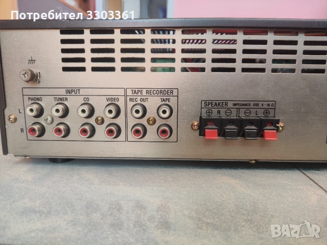 Усилвател Sony TA-AX 4060, снимка 2 - Ресийвъри, усилватели, смесителни пултове - 54326753