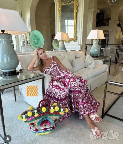 летни дълги  рокли , снимка 5 - Рокли - 50997346