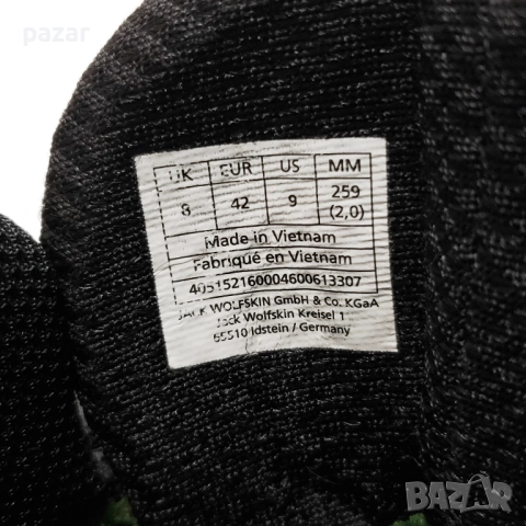 JACK WOLFSKIN TERRAVENTURE Texapore MID Мъжки Спортни Обувки Боти Непромокаеми 41.5-42, снимка 10 - Спортни обувки - 52588143