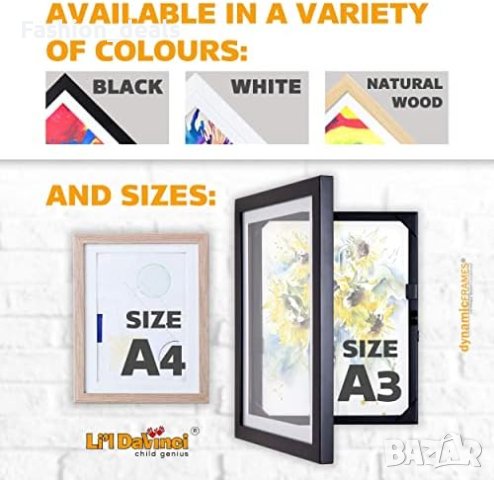 Нова Елегантна Дървена Рамка за Снимки Подарък Декорация, снимка 6 - Други - 42609588