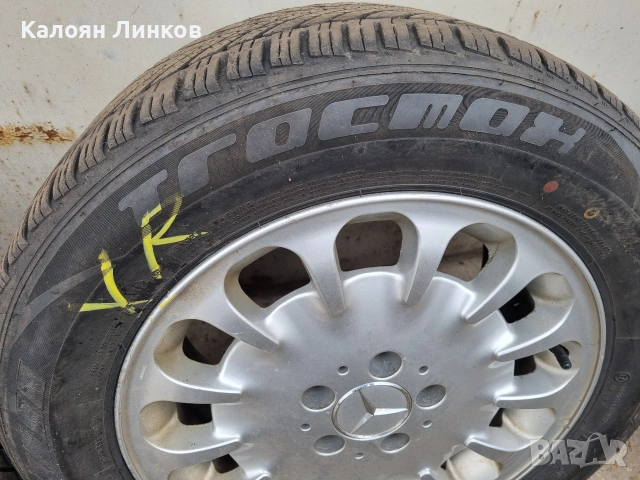 Джанти 16 цола 5×112 мерцедес с гуми, снимка 10 - Гуми и джанти - 53907332