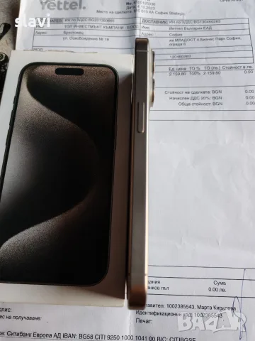 iPhone 15 Pro 256GB Батерия 98%, снимка 3 - Apple iPhone - 55878724