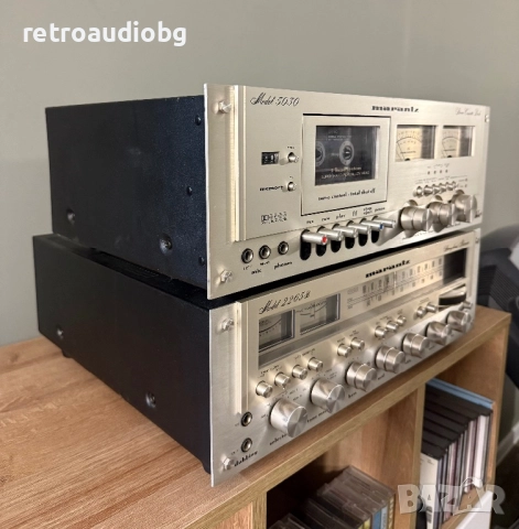 🔉ТОП Колекционерски ретро сет MARANTZ - ресивър Marantz 2265B + триглав дек Marantz 5030+ опция гра, снимка 4 - Аудиосистеми - 52634407