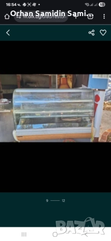 Пиле на грил 2 броя хладилна витрина  Фризери хладилник чинии лъжици вилици ножове и др, снимка 2 - Обзавеждане за заведение - 52369228