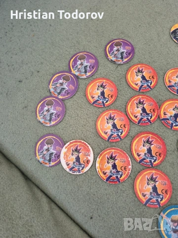 Ретро Колекция Yu-Gi-Oh! и Pokémon Tazos (2002-2006) – Matutano/Чипс, снимка 7 - Антикварни и старинни предмети - 54312736