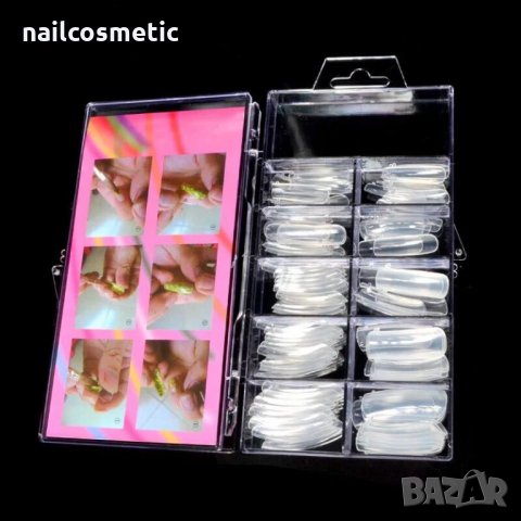 Комплект полигел с LED лампа за ноктопласика, снимка 5 - Продукти за маникюр - 30504993