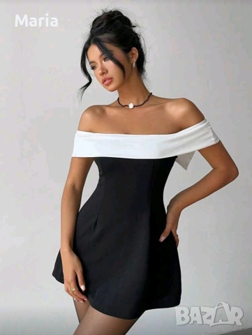 Елегантна секси рокля с панделка, снимка 2 - Рокли - 54231813